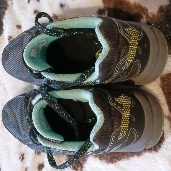 ASICS Gel Venture-6 Mint Green/Grey Tennis Shoes Sz 7.5 - Picture 5 of 14